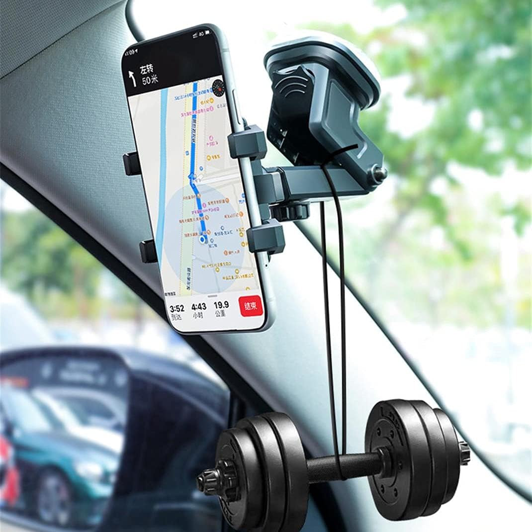 Mobile Phone Holder Car with Ventilation Opening Clip, 3 in 1 Universal Silicone Protection 360 ° Rotatable Hands-Free for All Phones…